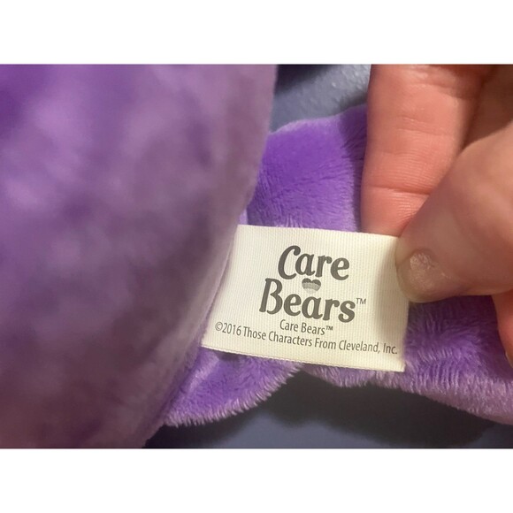 Care Bear Share Bear Purple Lollipop Plush 14" Stuffed Animal 2016 - Picture 7 of 16